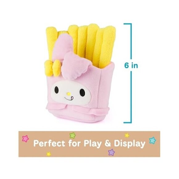 Sanrio My Melody French Fry Plush – NEW in Bag – 6” Kawaii Soft Plush – Fast Foo - Picture 4 of 7